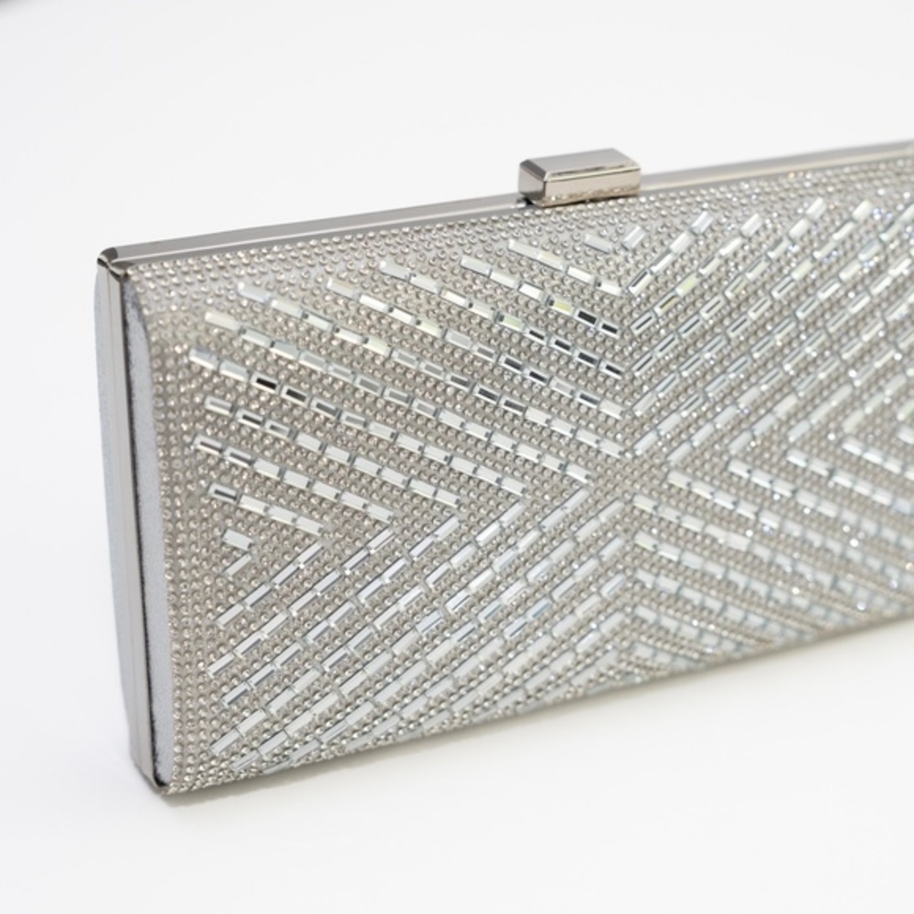SILVER Rhinestone Evening Bag - Picture 4 of 10